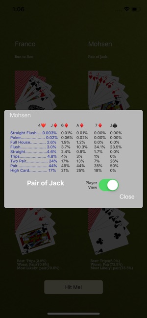 Odds4Poker - 7-Card Stud(圖4)-速報App