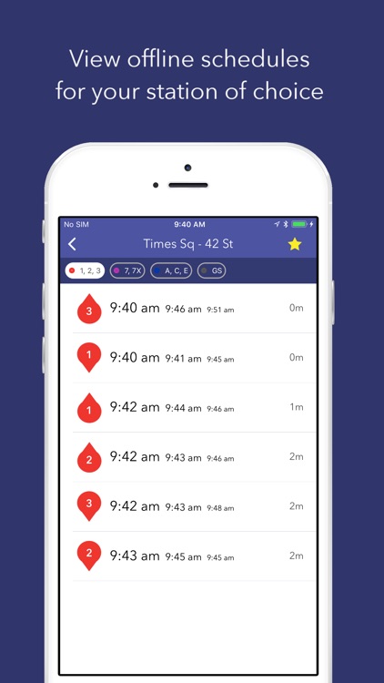 SUBWAY:NYC - Map + Schedules