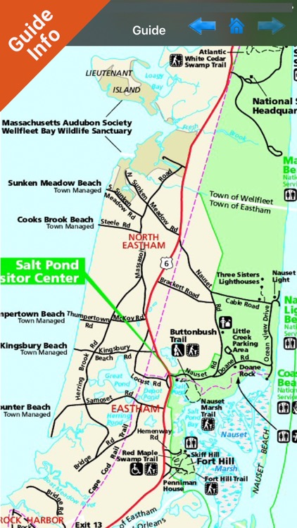 Cape Cod National Seashore - GPS Map Navigator screenshot-3
