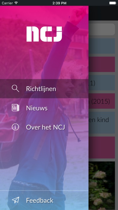 JGZ-richtlijnen screenshot 2