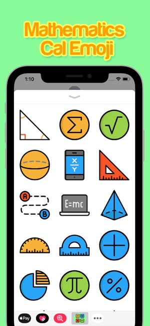 Mathematics Cal Emoji(圖2)-速報App