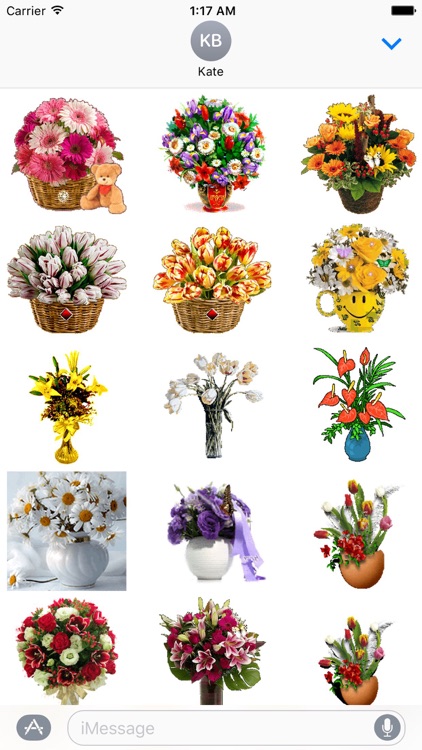 Animated Vase Of Flowers