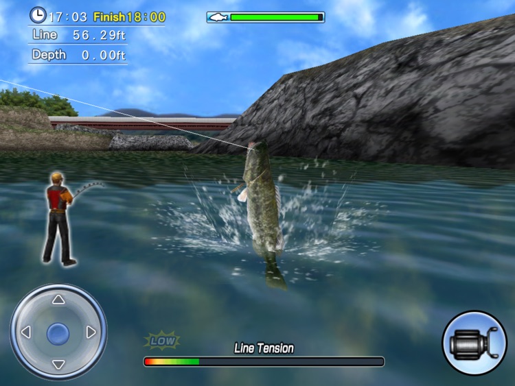 Bass Fishing 3D HD screenshot-3