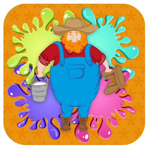 Old MacDonald -Coloring Book Icon