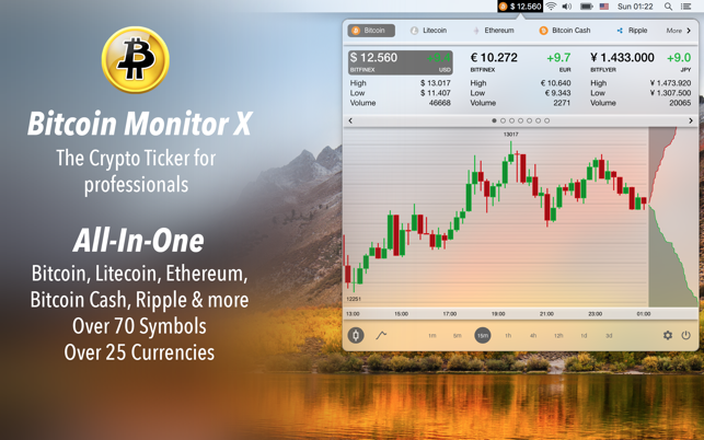 Bitcoin Monitor X