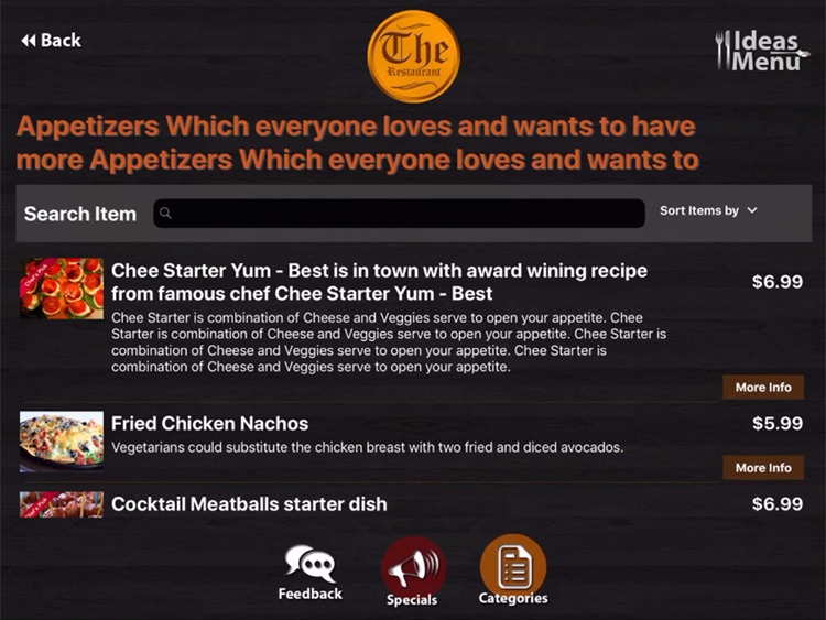 IdeasMenu screenshot-5