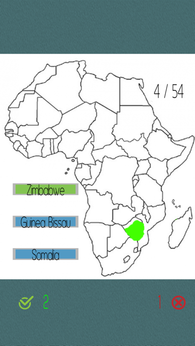 Africa Map (50+ Countries) screenshot 4