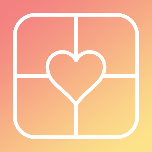 Picollage: photo grid & fun face filters app Icon