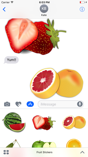 Fruit Stickers - Yum!(圖1)-速報App