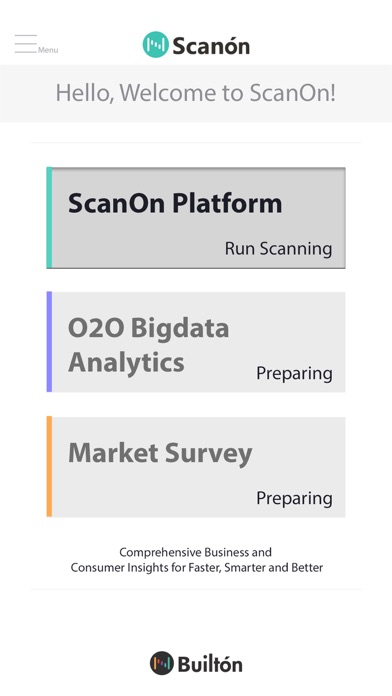 ScanOn O2O BigData Platform screenshot 2