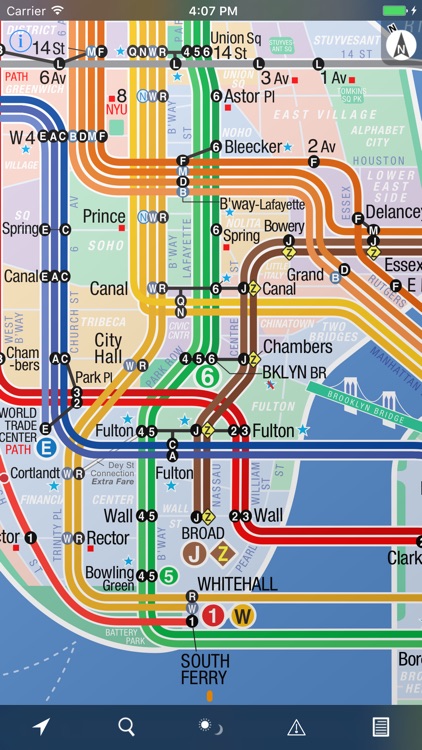 NYC Subway 24-Hour KickMap+