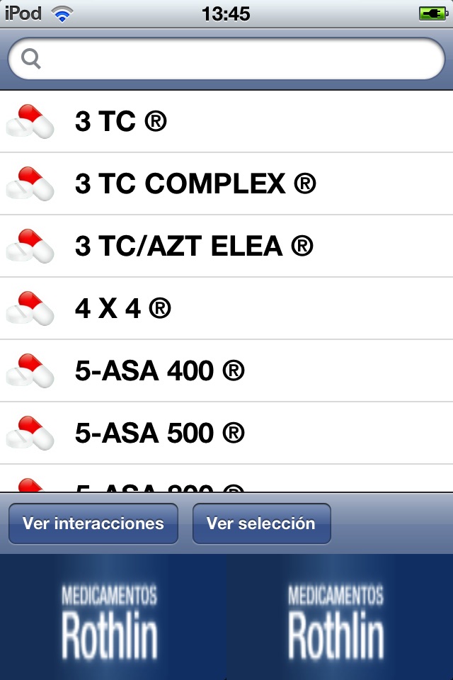 Interdrugs Medicamentos Rothlin screenshot 2