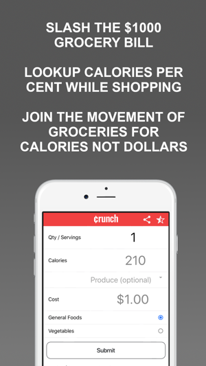 ¢runch: food cost per calories(圖3)-速報App