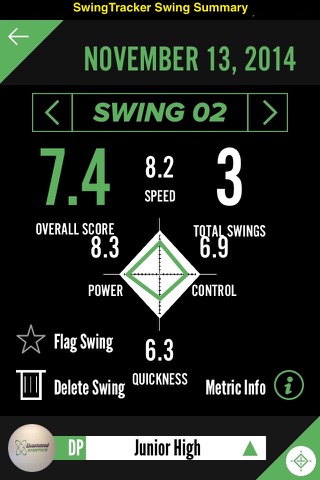 SwingTracker screenshot 2