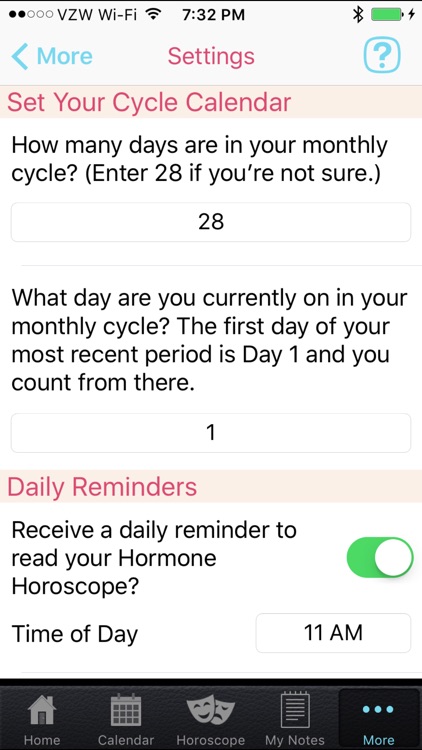 Hormone Horoscope Lite screenshot-4
