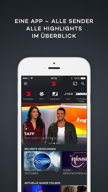 7TV - Mediathek, TV Livestream