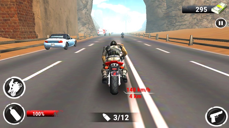 Bike Highway Fight Race Sports screenshot-4