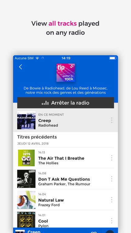 Fip – radio & music streams screenshot-3