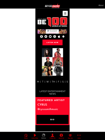 BE100 Radio screenshot 3