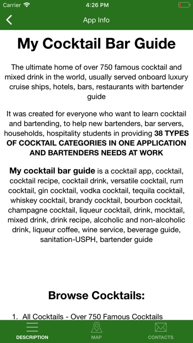 My Cocktail Bar Guide screenshot 3
