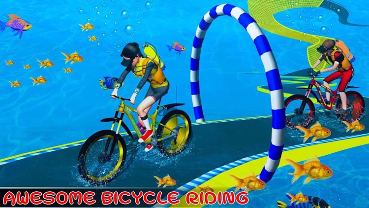 Water Park MMX Bicycle Rider