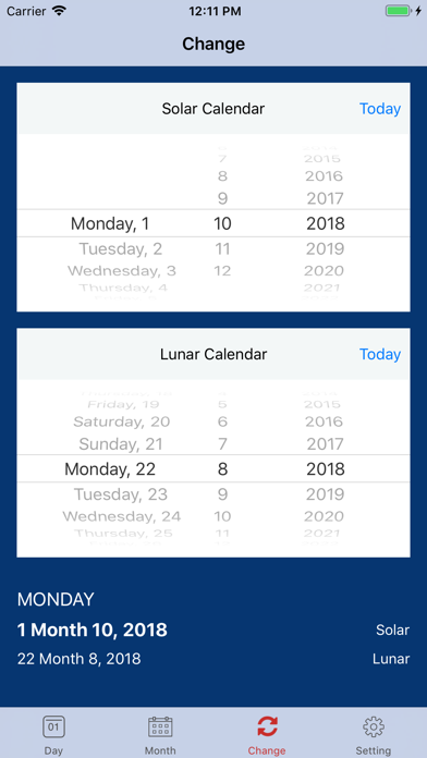 The Moon Phase Calendar Plus screenshot 3