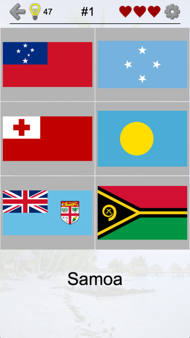 Australian States and Oceania Screenshots