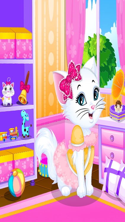 Fluffy Love Cat - kitty Salon