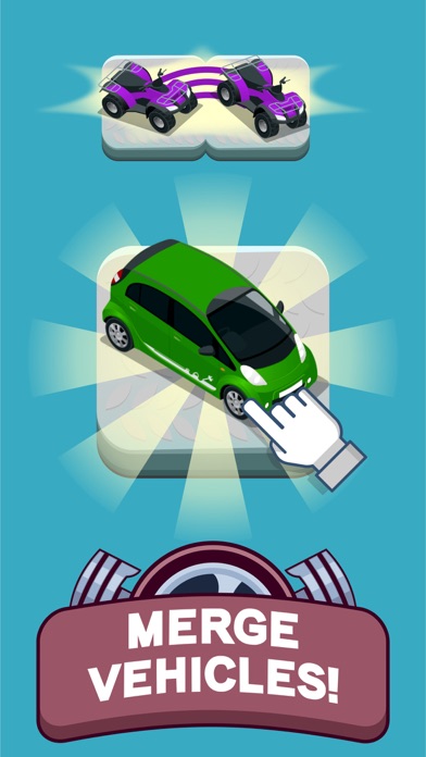 Merge Cars Vehicles - Clicker screenshot 1