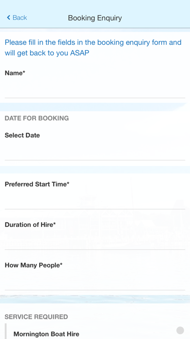 How to cancel & delete Mornington Boat Hire from iphone & ipad 4