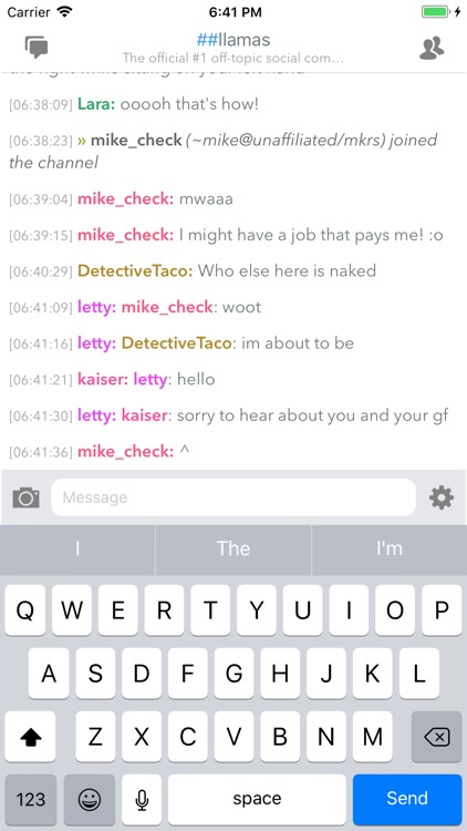 Igloo IRC screenshot-5