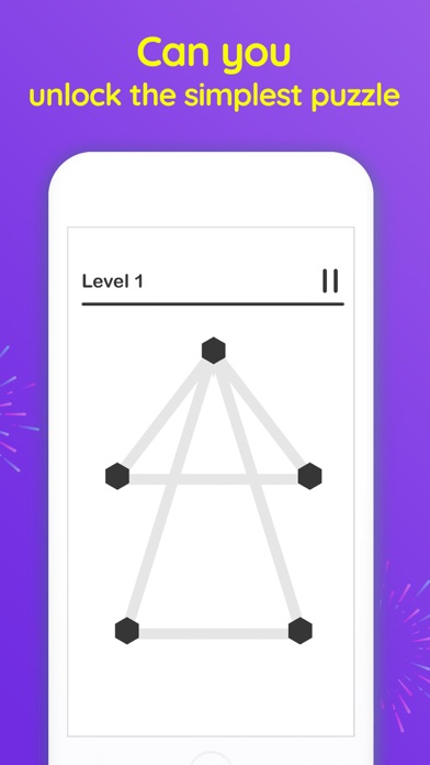 Draw 1 Line - a puzzle game screenshot 2