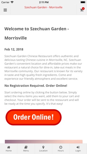 Szechuan Garden Morrisville(圖1)-速報App