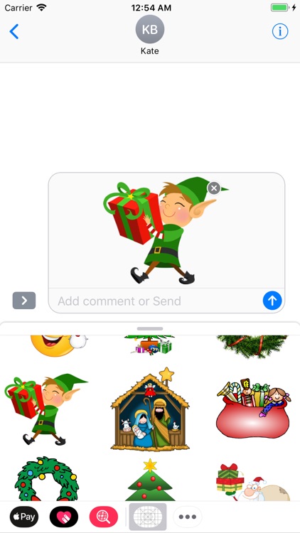 Adorable Christmas Stickers screenshot-3
