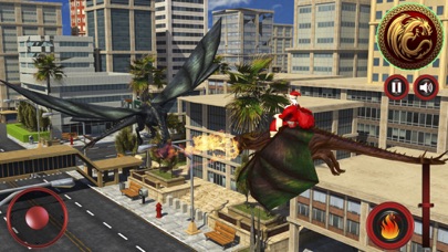 Flying Dragon Santa Clash screenshot 3