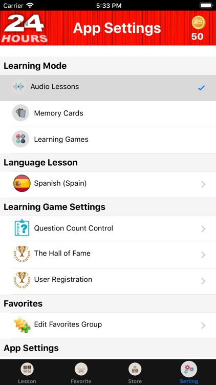 In 24 Hours Learn Spanish + screenshot-9