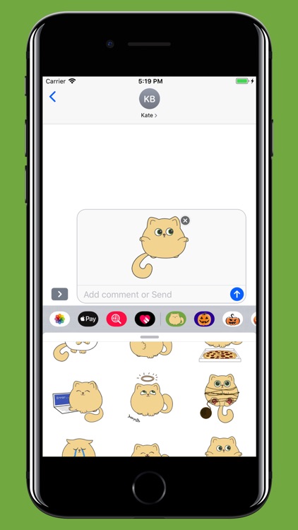 Funny Cat emoji - stickers screenshot-3