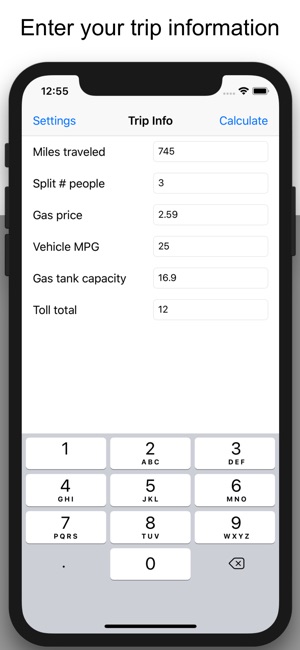 Gas Money Split(圖1)-速報App