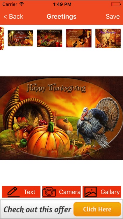 Thanksgiving Greeting Cards