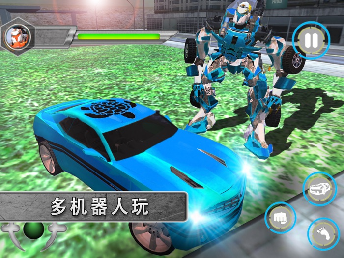 机器人转换模拟机器人战争