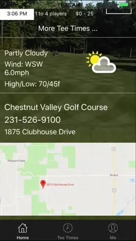 Game screenshot Chestnut Valley Golf Tee Times apk