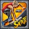 Crazy skater street obstacle action