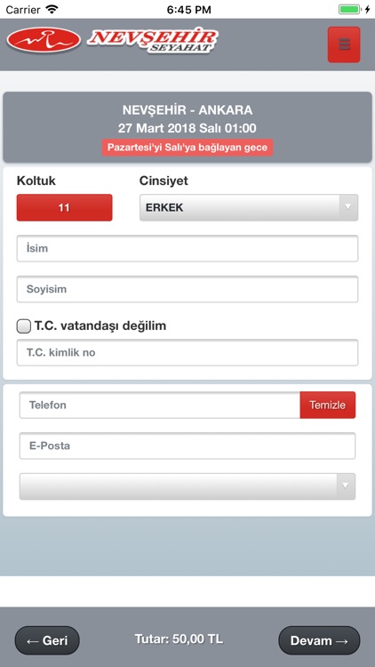 Nevşehirliler Seyahat screenshot-3