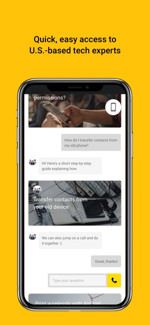 sprint complete on the app store technical support sprint