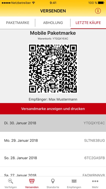 DHL Paket screenshot-4