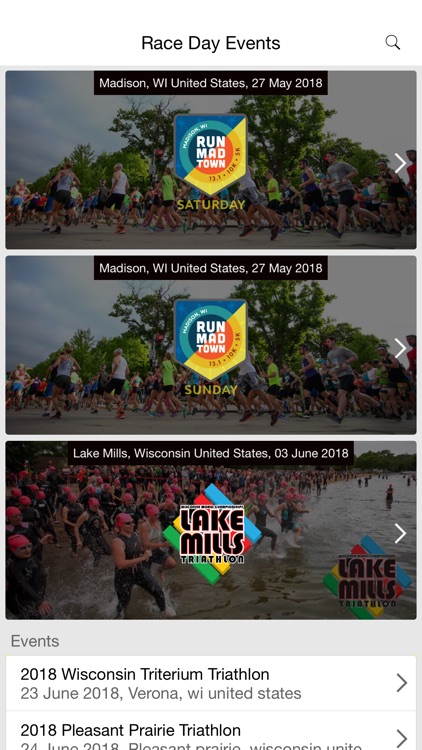Race Day Events