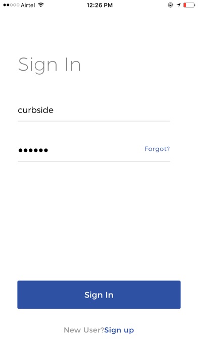 curbside concierge Driver screenshot 2