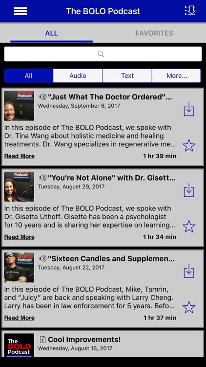 The BOLO Podcast