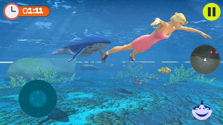 Blue Whale Swim Simulator 3D