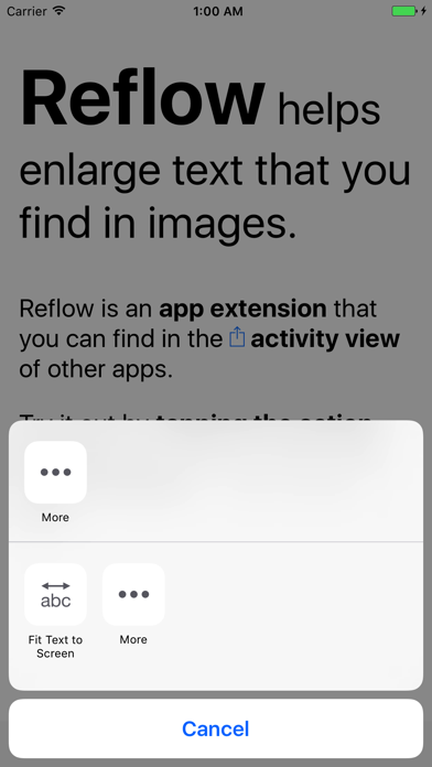 Reflow - Fit Text to Screenのおすすめ画像1